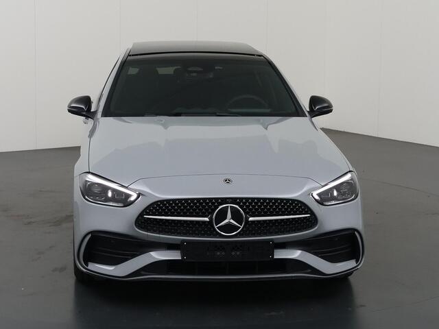 Mercedes-Benz C-KLASSE 300e Business Solution AMG | Trekhaak | Burmester | 360° camera | Panoramaschuifdak | Nightpakket | Stoelverwarming voor |