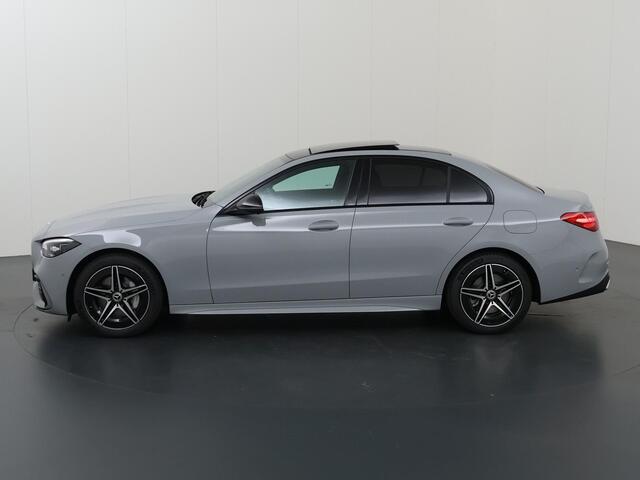 Mercedes-Benz C-KLASSE 300e Business Solution AMG | Trekhaak | Burmester | 360° camera | Panoramaschuifdak | Nightpakket | Stoelverwarming voor |