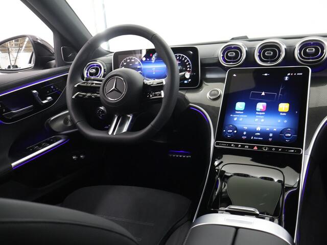 Mercedes-Benz C-KLASSE 300e Business Solution AMG | Trekhaak | Burmester | 360° camera | Panoramaschuifdak | Nightpakket | Stoelverwarming voor |