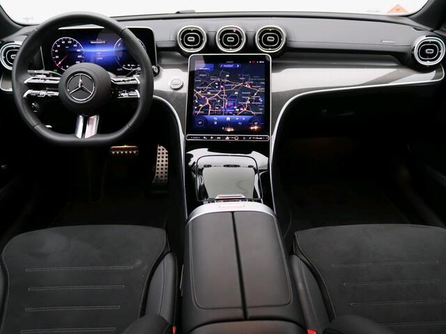 Mercedes-Benz C-KLASSE 300 e Business Solution AMG AMG Line | Panorama Schuif-Kanteldak | Distronic | Alarm | Parkeerpakket met 360°-camera | Memory voorstoelen. Inclusief 24 maanden MB Certified garantie voor Europa.