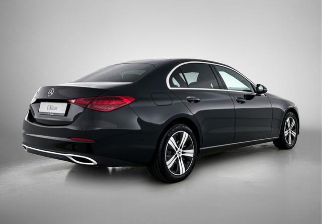 Mercedes-Benz C-KLASSE 300 e Business Solution | Trekhaak | Warmtewerend, donkergetint glas | GUARD 360° Plus | Smartphone-integratie | Sierdelen diamantpatroon zilvergrijs | Stoelverwarming |
