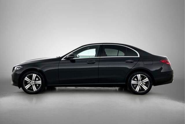 Mercedes-Benz C-KLASSE 300 e Business Solution | Trekhaak | Warmtewerend, donkergetint glas | GUARD 360° Plus | Smartphone-integratie | Sierdelen diamantpatroon zilvergrijs | Stoelverwarming |