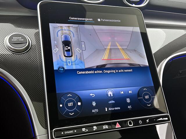 Mercedes-Benz C-KLASSE 300 e 140 Years Edition | Comfortpakket Plus | Winterpakket | Parkeerpakket met 360°-camera | Panoramaschuifdak | DISTRONIC | 19" multispaaks lichtmetalen AMG-velgen | GUARD 360° Plus | Warmtewerend, donkergetint glas |