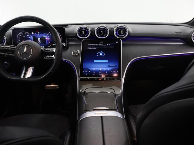 Mercedes-Benz C-KLASSE 200 Launch Edition AMG Line | Night | Panoramadak | Keyless | Headup | Memory | Digital Light | 19" multispaaks velgen |