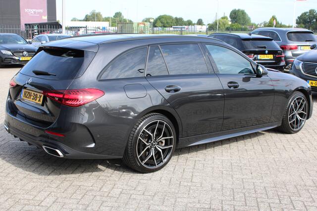 Mercedes-Benz C-KLASSE Estate 300e AMG Line NIGHT PAKKET DISTRONIC SFEER CARPLAY CAMERA MULTIBEAM 19''
