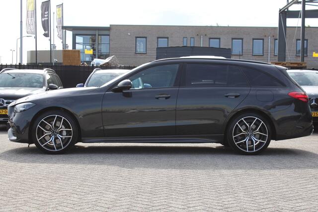 Mercedes-Benz C-KLASSE Estate 300e AMG Line NIGHT PAKKET DISTRONIC SFEER CARPLAY CAMERA MULTIBEAM 19''