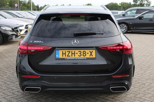 Mercedes-Benz C-KLASSE Estate 300e AMG Line NIGHT PAKKET DISTRONIC SFEER CARPLAY CAMERA MULTIBEAM 19''