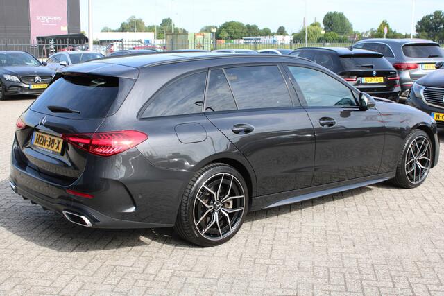 Mercedes-Benz C-KLASSE Estate 300e AMG Line NIGHT PAKKET DISTRONIC SFEER CARPLAY CAMERA MULTIBEAM 19''