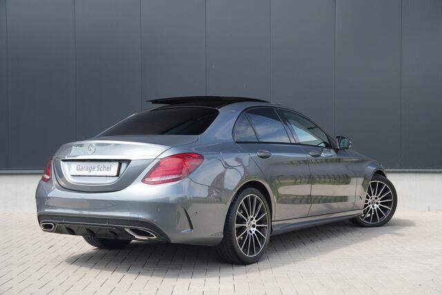 Mercedes-Benz C-KLASSE 180 AMG Line Premium Plus - Burmester - 360 Camera - Pano - Keyless - Memory - LED - Rijklaar