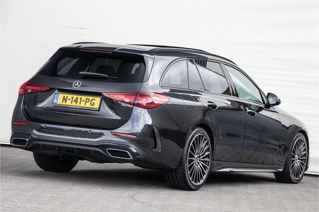 Mercedes-Benz C-KLASSE Estate 200 AMG Premium, Nightpack, Pano, Trekhaak Nw Model