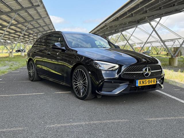 Mercedes-Benz C-KLASSE Estate 300e 140 Years Edition | Night | Panoramaschuifdak | Comfort-Pakket | Winterpakket | AMG-line | 360 Camera |