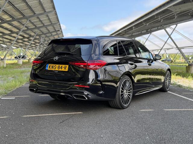 Mercedes-Benz C-KLASSE Estate 300e 140 Years Edition | Night | Panoramaschuifdak | Comfort-Pakket | Winterpakket | AMG-line | 360 Camera |