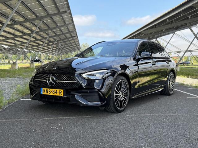 Mercedes-Benz C-KLASSE Estate 300e 140 Years Edition | Night | Panoramaschuifdak | Comfort-Pakket | Winterpakket | AMG-line | 360 Camera |