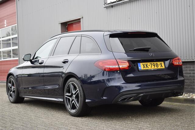 Mercedes-Benz C-KLASSE Estate 180 Business Solution AMG Burmeister, Camera, Stoelverwarming, Elek. achterklep, Leder