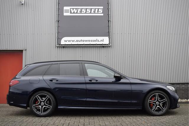 Mercedes-Benz C-KLASSE Estate 180 Business Solution AMG Burmeister, Camera, Stoelverwarming, Elek. achterklep, Leder