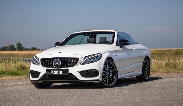 Mercedes-Benz C-KLASSE Cabrio AMG 43 4MATIC DEALER ONDERHOUDEN / NEKVERWARMING / CAMERA / BURMESTER / AIRCO