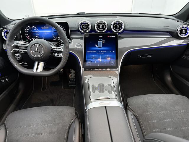 Mercedes-Benz C-KLASSE Estate 300 e 140 Years Edition | Comfortpakket Plus | Nightpakket | Parkeerpakket | Middenconsole metaalstructuur | Panoramaschuifdak | 19" multispaaks lichtmetalen AMG-velgen | 360° camera |