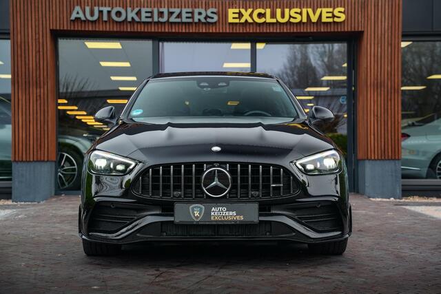 Mercedes-Benz C-KLASSE AMG 43 4MATIC Panoramadak Burmester Adapt. Cruise Ambient HeadUp Nieuwe Model!
