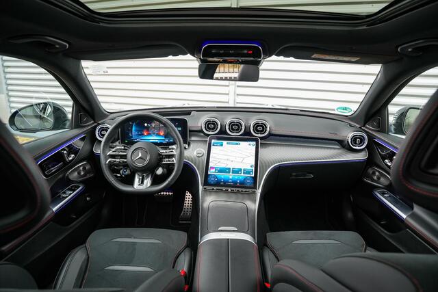 Mercedes-Benz C-KLASSE AMG 43 4MATIC Panoramadak Burmester Adapt. Cruise Ambient HeadUp Nieuwe Model!