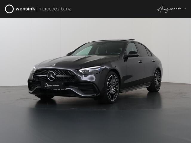 Mercedes-Benz C-KLASSE 300e 140 Years Edition | AMG-line Plus | Burmester | Head-up | Matrix Led | Keyless | Trekhaak |