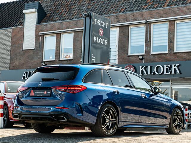 Mercedes-Benz C-KLASSE Estate 300 e AMG Line PANO HUD MEMORY STOELEN LEDER STOELVERW EN KOEL BOMVOL!!