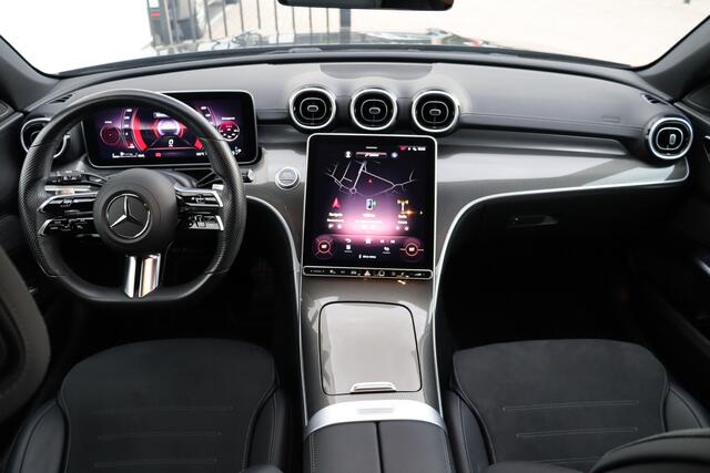Mercedes-Benz C-KLASSE Estate 300 e AMG Line Limited | Garantie 11-2027 | Adap. Cruise | Elek. Trekhaak | Camera | Carplay | LED