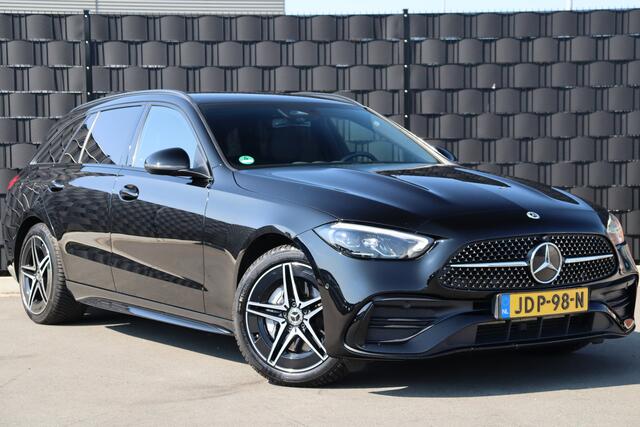 Mercedes-Benz C-KLASSE Estate 300 e AMG Line Limited | Garantie 11-2027 | Adap. Cruise | Elek. Trekhaak | Camera | Carplay | LED