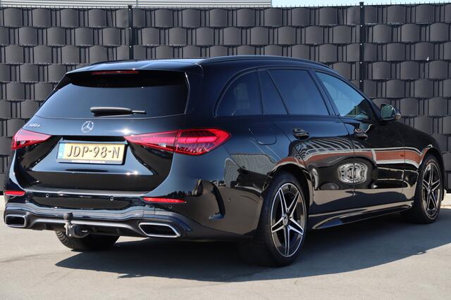Mercedes-Benz C-KLASSE Estate 300 e AMG Line Limited | Garantie 11-2027 | Adap. Cruise | Elek. Trekhaak | Camera | Carplay | LED