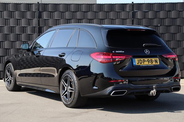 Mercedes-Benz C-KLASSE Estate 300 e AMG Line Limited | Garantie 11-2027 | Adap. Cruise | Elek. Trekhaak | Camera | Carplay | LED