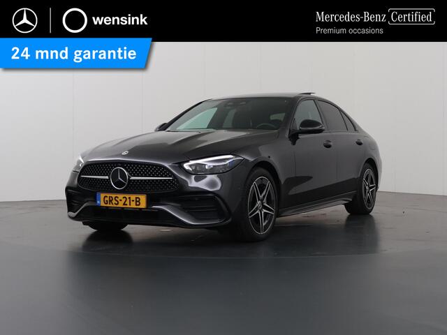 Mercedes-Benz C-KLASSE 300 e AMG Line | Night | Digital Light | Panoramadak | Sfeerverlichting |