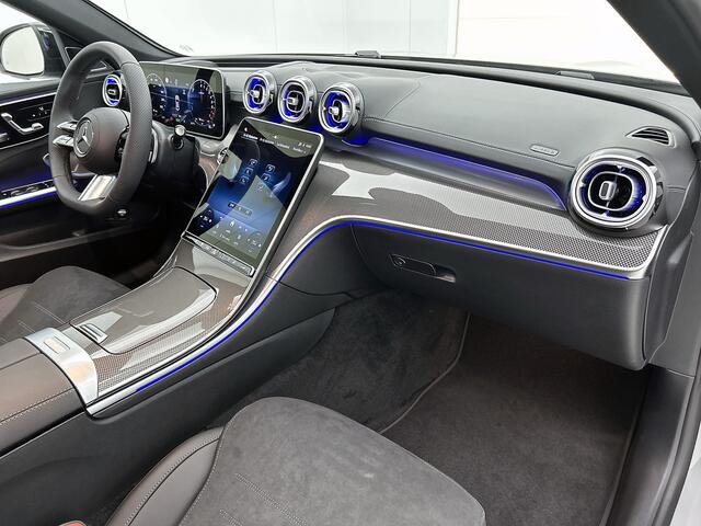 Mercedes-Benz C-KLASSE 300 e 140 Years Edition | Premium Plus | Nightpakket | Trekhaak | Middenconsole metaalstructuur | Panoramaschuifdak | 360° camera | Sfeerverlichting | Sierdelen metaalstructuur | Smartphone-integratie |