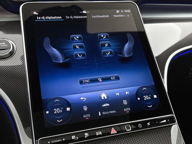 Mercedes-Benz C-KLASSE 300 e 140 Years Edition | Premium Plus | Nightpakket | Trekhaak | Middenconsole metaalstructuur | Panoramaschuifdak | 360° camera | Sfeerverlichting | Sierdelen metaalstructuur | Smartphone-integratie |
