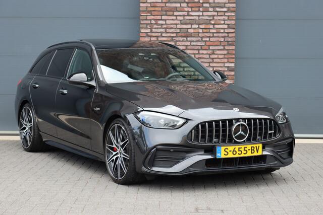 Mercedes-Benz C-KLASSE Estate AMG 43 4MATIC Premium+ | Distronic+ | AMG Drivers Package | Achterasbesturing | Sterrenhemel | Schakelbare Uitlaat | Panoramadak | Burmester | Memory | HUD |