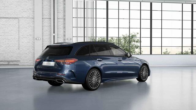 Mercedes-Benz C-KLASSE Estate 300e 140 Years Edition | Panoramaschuifdak | Comfort-Pakket | Winterpakket | AMG-line | 360 Camera |