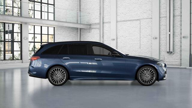 Mercedes-Benz C-KLASSE Estate 300e 140 Years Edition | Panoramaschuifdak | Comfort-Pakket | Winterpakket | AMG-line | 360 Camera |