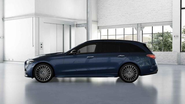Mercedes-Benz C-KLASSE Estate 300e 140 Years Edition | Panoramaschuifdak | Comfort-Pakket | Winterpakket | AMG-line | 360 Camera |