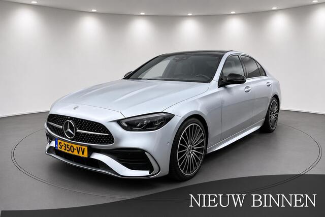 Mercedes-Benz C-KLASSE 200 AMG Luxury Line Pano dak Night Pakket 19 inch Camera