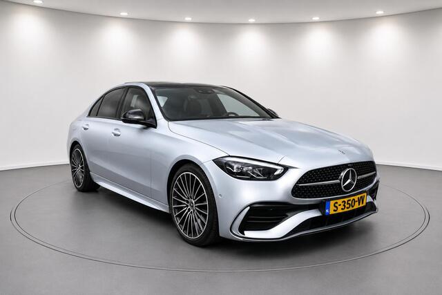 Mercedes-Benz C-KLASSE 200 AMG Luxury Line Pano dak Night Pakket 19 inch Camera