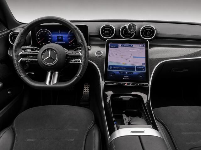 Mercedes-Benz C-KLASSE 200 AMG Luxury Line Pano dak Night Pakket 19 inch Camera