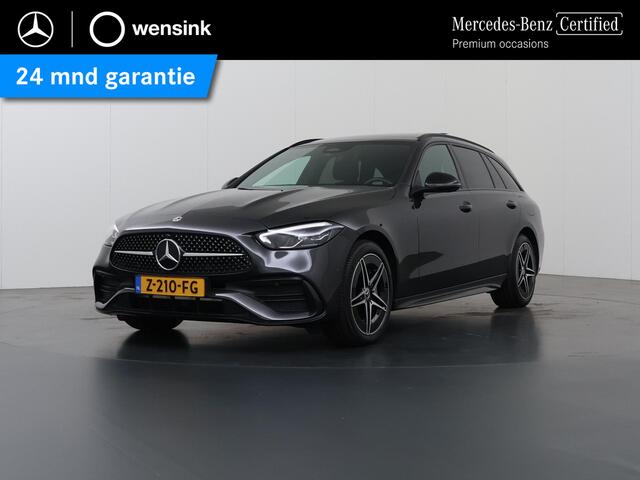Mercedes-Benz C-KLASSE Estate 300 e AMG Line | Night | Panoramadak | Stoelventilatie | Stoelverwarming | Digital Light |