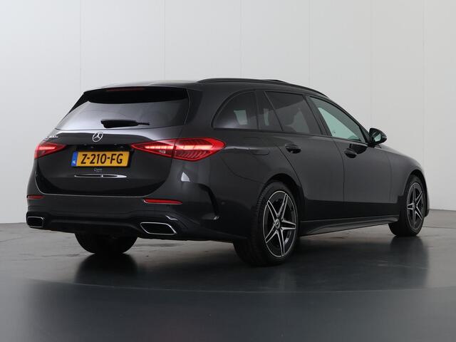 Mercedes-Benz C-KLASSE Estate 300 e AMG Line | Night | Panoramadak | Stoelventilatie | Stoelverwarming | Digital Light |