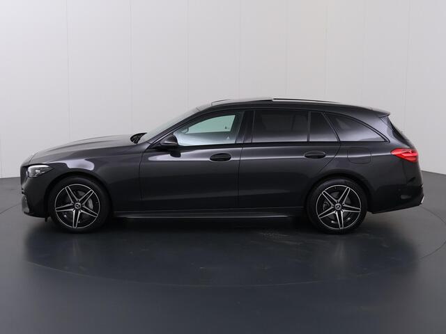 Mercedes-Benz C-KLASSE Estate 300 e AMG Line | Night | Panoramadak | Stoelventilatie | Stoelverwarming | Digital Light |