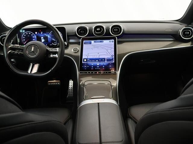 Mercedes-Benz C-KLASSE Estate 300 e AMG Line | Night | Panoramadak | Stoelventilatie | Stoelverwarming | Digital Light |
