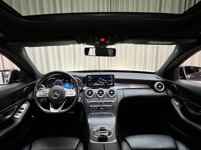 Mercedes-Benz C-KLASSE 180 *AMG* Panoramadak / Leder / Camera / LED High Performance / Cruise Control / 18"LMV