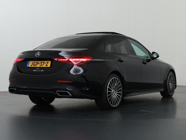 Mercedes-Benz C-KLASSE 300 de Business Solution AMG | Night | Panoramadak | Memory | Digital Light | Sfeerverlichting | Stoelverwarming | Multispaaks lichtmetalen velgen |