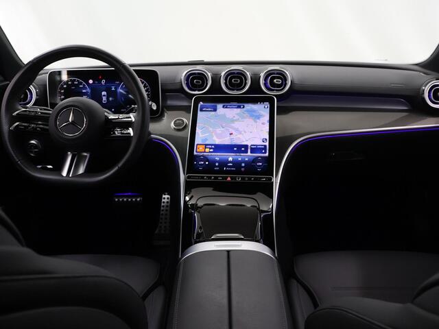 Mercedes-Benz C-KLASSE 300 de Business Solution AMG | Night | Panoramadak | Memory | Digital Light | Sfeerverlichting | Stoelverwarming | Multispaaks lichtmetalen velgen |