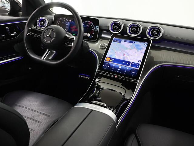 Mercedes-Benz C-KLASSE 300 de Business Solution AMG | Night | Panoramadak | Memory | Digital Light | Sfeerverlichting | Stoelverwarming | Multispaaks lichtmetalen velgen |