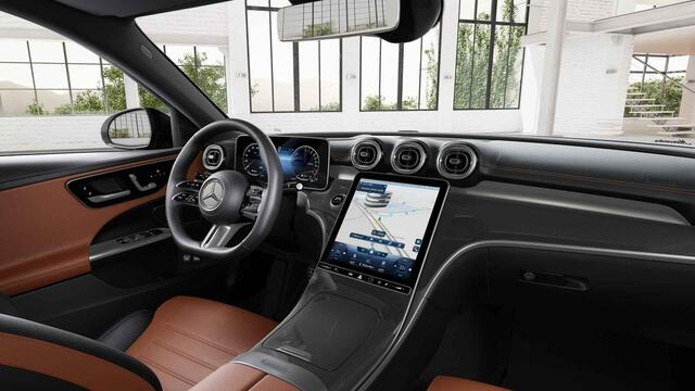 Mercedes-Benz C-KLASSE Estate 300 e AMG Line | Panoramadak | Night pakket | Rij assistentiepakket | Head up display |