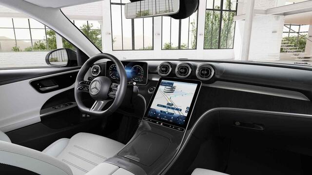 Mercedes-Benz C-KLASSE Estate 300 e AMG Line | Winter pakket | Trekhaak | Panoramadak | Rij assistentiepakket |