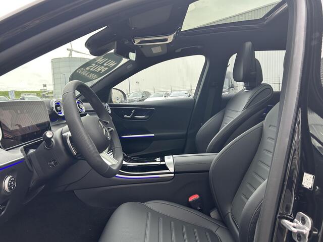 Mercedes-Benz C-KLASSE Estate 180 Business Solution AMG | Night Pakket | Panoramadak | 360° Camera | Dodehoekassistent | Sierdelen Lindehout Antraciet | Elektrisch Verstelbare Stoelen + Memory | Apple CarPlay | Android Auto | Sfeerverlichting | Stoelverwarming